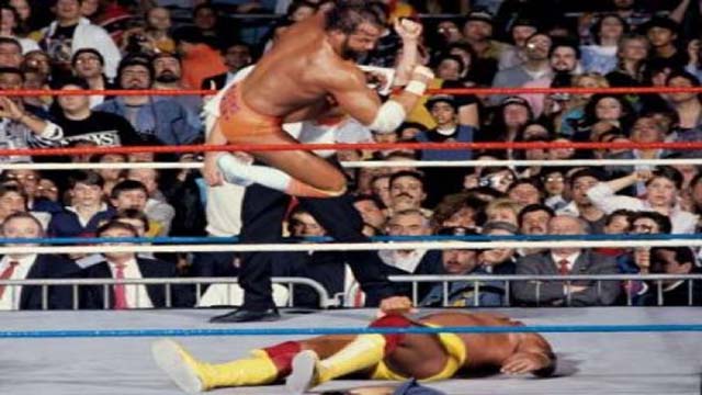 wrestlemania 5 - hulk hogan vs macho man