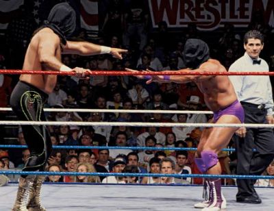 WrestleMania 7 - blindfold match