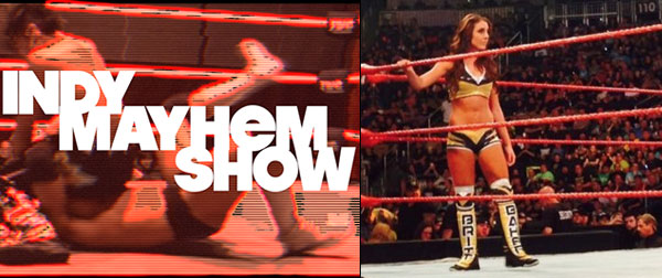 Britt Baker on WWE RAW